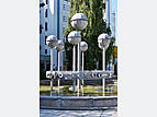 Kugelbrunnen in der Rostock Reutershagen
