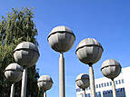 Kugelbrunnen in der Rostock Reutershagen