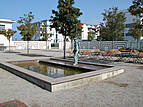 Kurhausgarten Rostock-Warnemünde: Brunnen "Badende"