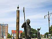 Möwenbrunnen Rostock