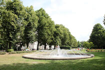 Brunnen im Rosengarten