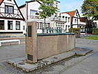 Rostock-Warnemünde: Brunnen "Warnminner Ümgang"