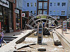 Rostocker Innenstadt: Wasserspiel am Hopfenmarkt