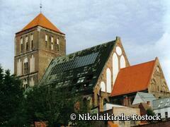Nikolaikirche Rostock - Hallendach