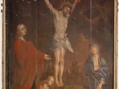 Nikolaikirche Rostock - Teil eines Altarbildes von einem Flügelaltar