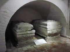 Nikolaikirche Rostock - Sarkophage der Molkes