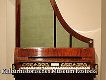 Kulturhistorisches Museum Rostock - Aufrechter Hammerflügel, Carl Sauer, Leipzig