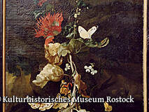 Kulturhistorisches Museum Rostock - Stillleben 1664, Rachel Ruysch, Niederländer