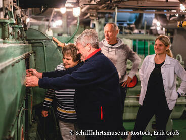 Schifffahrtsmuseum Rostock - Maschinenraum