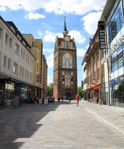 Kröpeliner Tor, westliches Stadttor