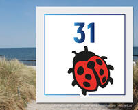 Kinderbild: Marienkäfer