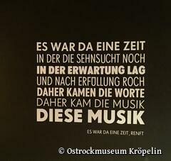 Ostrockmuseum Kröpelin - Zitat Renft