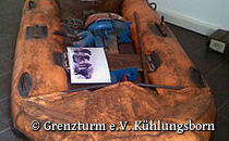 Ostsee-Grenzturm Kühlungsborn Museum - Fluchtboot