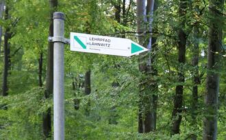 Lehrpfad Lähnwitz - Wegweiser