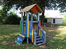 Spielplatz Mönchhagen - Kletterturm mit Rutsche