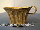 Heinrich-Schliemann-Gedenkstätte Neubukow -  goldene Tasse aus Mykene