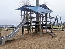 Spielplatz »Am Haff« in Rerik - Kletterkombination / Parkour