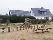 Spielplatz »Am Haff« in Rerik - Balancierstrecke