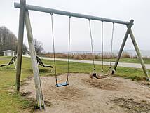 Spielplatz »Am Haff« in Rerik - Schaukeln