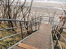 Strandzugänge Rerik. Strandzugang 8 - Schustertreppe