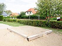 Spielplatz Fliederweg Rövershagen - Sandkasten