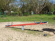 Spielplatz  Thelkow Ortsteil Liepen - Wippe