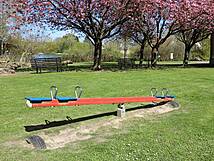 Spielplatz Thelkow, Unterdorf - Wippe