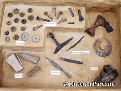 Museum Parchim - Bodenvitrine