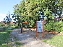 Calisthenics-Anlage im Burgpark Plau Am See