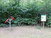 Fitnessgeräte im Plauer Heilwald -