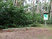 Fitnessgeräte im Plauer Heilwald -