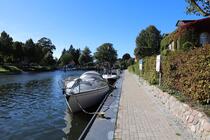 Plau am See - Boote an der Elde