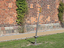 Spielplatz an der Marienkirche in Plau am See - Wackelstange