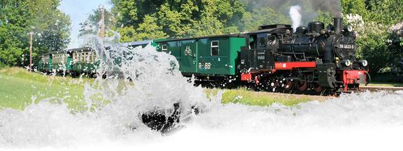 Insel Rügen: Schmalspubahn »Rasender Roland«