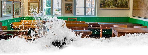 Insel Rügen: Schulmuseum Middelhagen