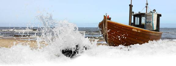 Insel Usedom: Ahlbeck Fischkutter