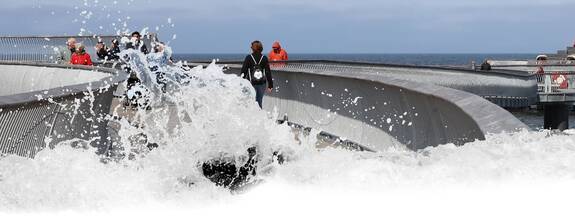 Insel Usedom / Koserow: Seebruecke