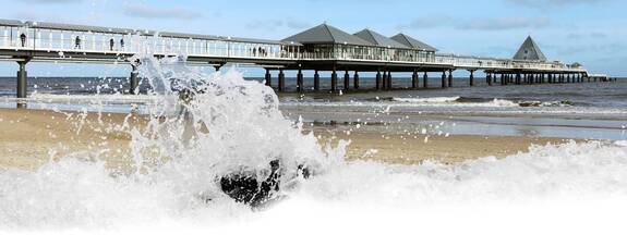 Insel Usedom: Seebruecke Heringsdorf