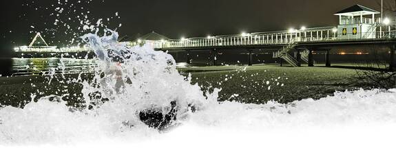 Insel Usedom: Seebruecke Heringsdorf