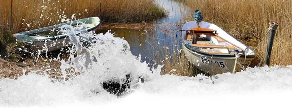 Insel Usedom / Zempin: Hafennähe