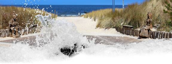 Insel Usedom / Zempin: Starnadzugang
