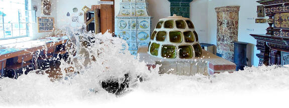 Waren (Müritz): Museum Kacheltöpferei