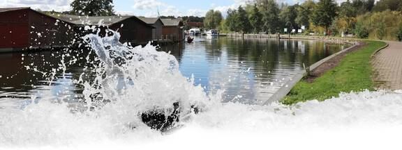 Plau am See: Elde Flaniermeile