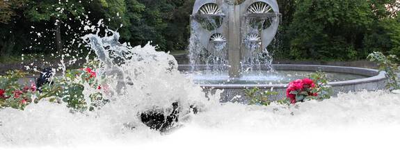 Rostock: Kosmosbrunnen