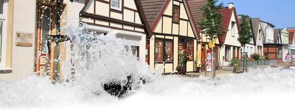 Warnemünde: Fachwerkhäuser