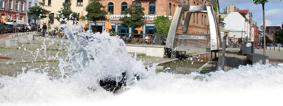 Hansestadt Rostock - Vierglindenbrücke