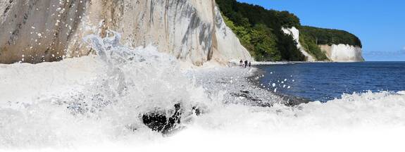 Insel Rügen: Kreideküste Sassnitz