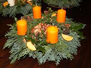 Adventskranz basteln