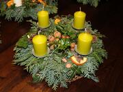 Adventskranz basteln