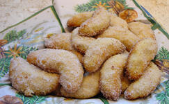 Vanillekipfel, Weihnachtsgebäck, Vanillekipferl